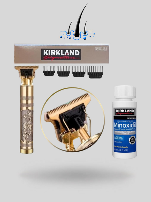 Minoxidil Kirkland Tratamiento 1 Mes + Máquina T10